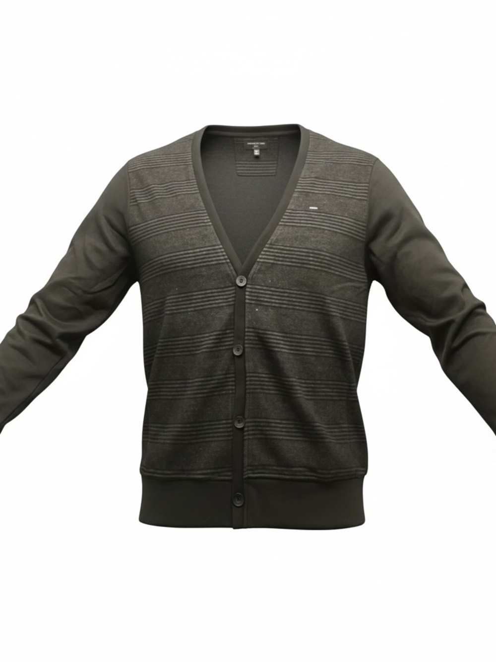 7 Diamonds Dakmont Premium V Neck Button Up Cardigan. NWT, Men’s 2XL-Black